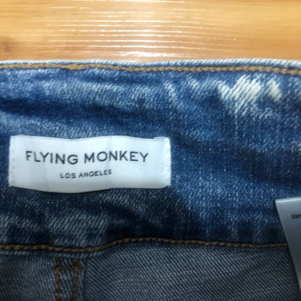 Flying Monkey Jeans Womens 23 Blue Skinny - Picture 5 of 7